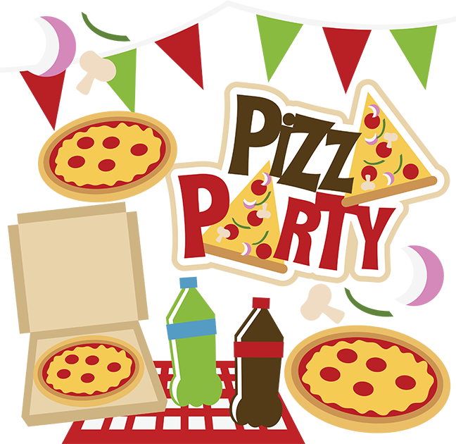 Pizza Party for Coin Drive Winners!
